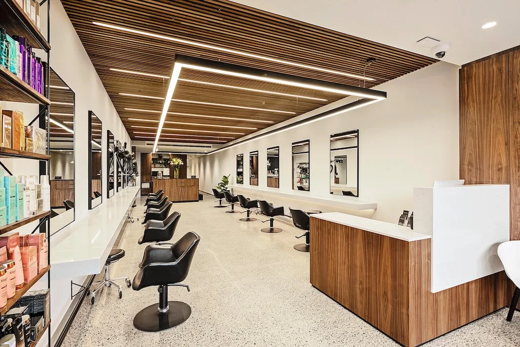 The Tumi Hair salon floor on Bridge Road, Richmond.