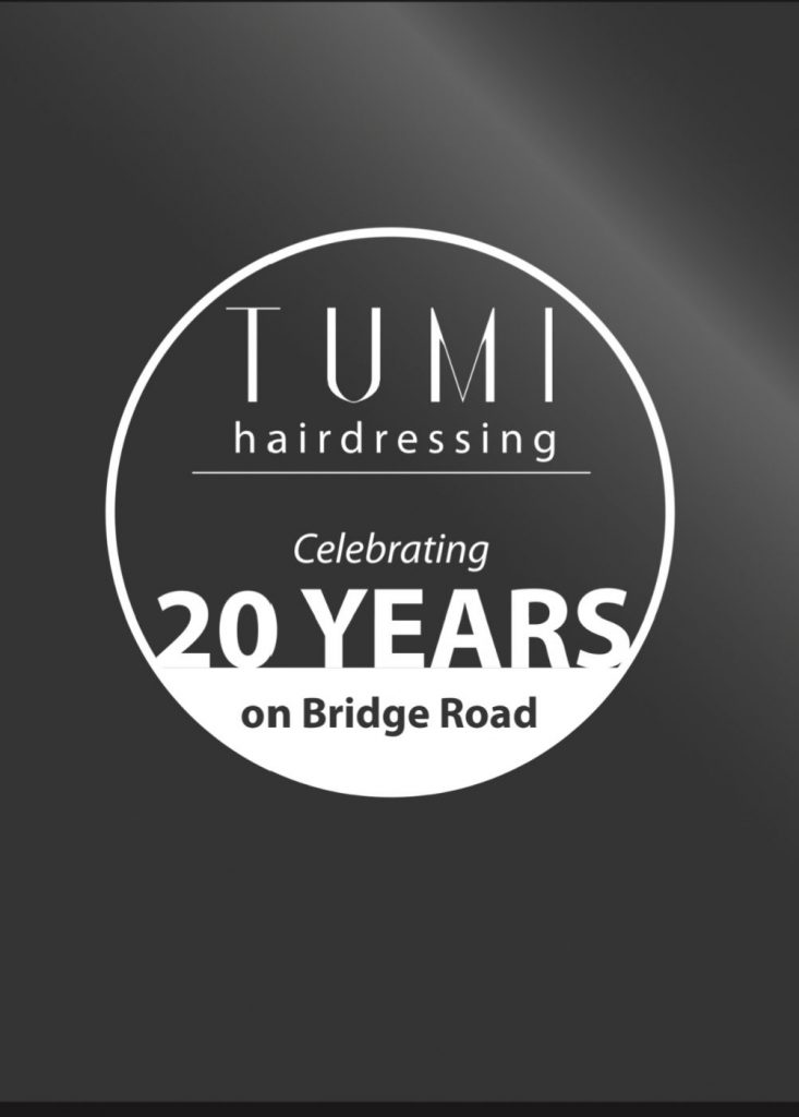 CELEBRATING 20 YEARS AS A HAIR SALON ON BRIDGE RD